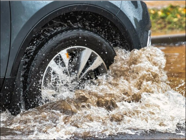 Avoid Hydroplaning Hazards